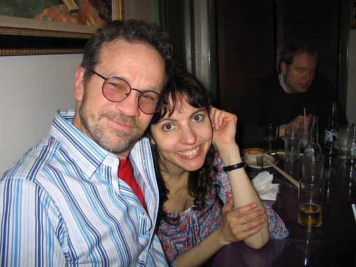 After Gig Dinner: Bud and Helen Avakian