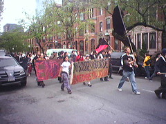 Boston Mayday Protest March