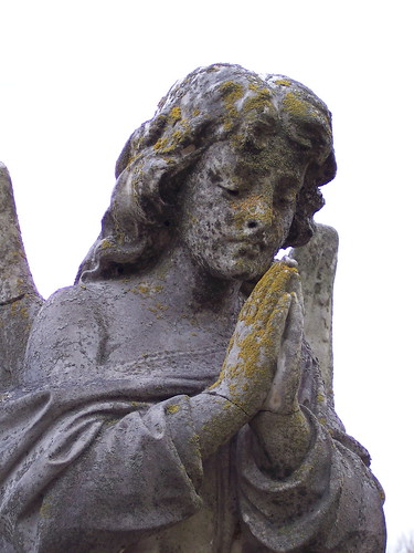 angel in Maple Hill Cemetary