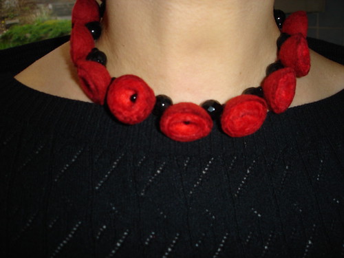 My new red necklace